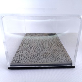 1/43-1/64 Ölçek Diecast Parke Yol Diorama Zemin ve Case