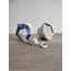 Abstract Blue Yunomi Set