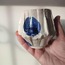 Abstract Blue Yunomi Set