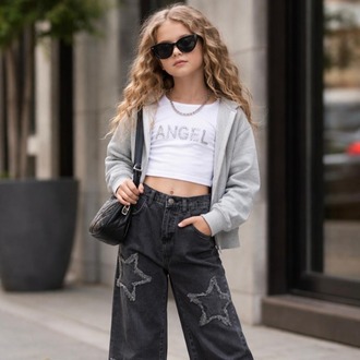 Yeni Sezon Yıldız Detaylı Pantalon