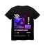 cyberpunk purple t shirt
