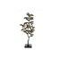 Siyah Kaideli Antik Gold Metal Ağaç Dekor 27x12x58cm