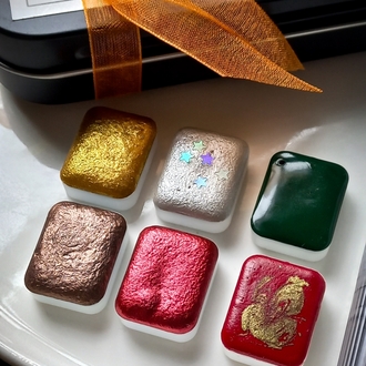 METAL KUTULU NEW YEAR SET