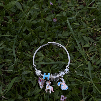 Çelik charm bileklik