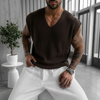 Oversize yarım Kol Triko