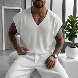 Oversize yarım Kol Triko