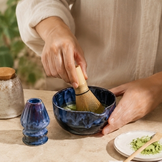 Stoneware Matcha Seti