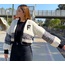 Black Slogan Cardigan (Kişiselleştirilebilir)
