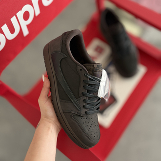 Air Jordan 1 Retro Low OG SP x Travis Scott 'Velvet Brown'