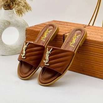 YSL kadın slippers