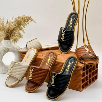 YSL kadın slippers