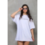 Baskılı T-Shirt Kısa Kol Bisiklet Yaka Regular Rahat Kalıp Günlük Tişört - Beyaz
