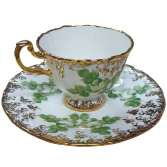 4 LÜ EL BOYAMA PORSELEN FİNCAN SET- NO 14