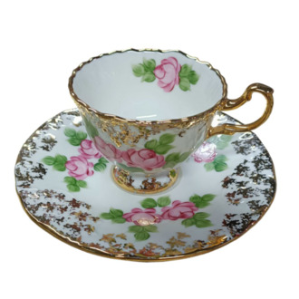 4 LÜ EL BOYAMA PORSELEN FİNCAN SET- NO 16