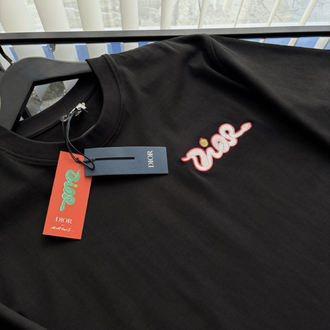 DİOR Kaws Special Nakış Logo Tshirt