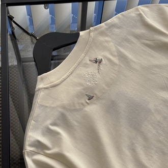 LOUISVUITTON Special Nakış Logo Tshirt 