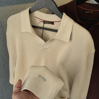 LORO PIANA Special Polo Yaka Triko Tshirt