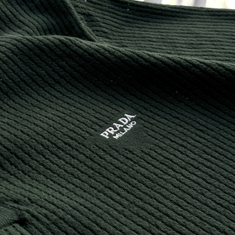 PRADA Premium Polo Yaka Triko Tshirt