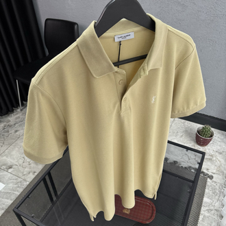 SAINT LAURENT Premium Polo Yaka Tshirt