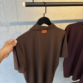 ZEGNA Special Polo Yaka Tshirt (Ütü istemez)