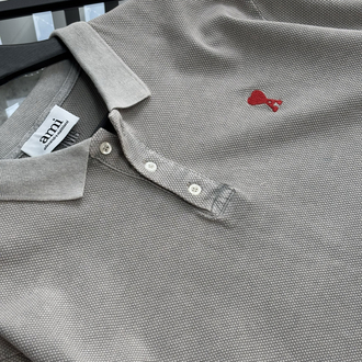 AMI Premium Yıkama Detaylı Polo Yaka Tshirt