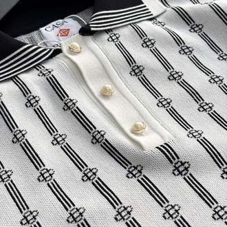 CASABLANCA Premium Polo Yaka Triko Tshirt