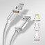 Manyetik Micro Usb, İphone, Type-c Ve Data Şarj Kablosu