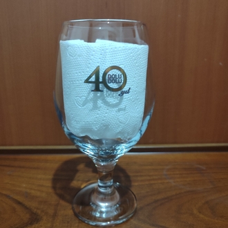 Efes Pilsen 40. Yıl 0,5 lt Kadeh