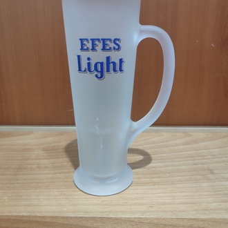 Efes Light Buzlu Kulplu bardak 0,3 lt