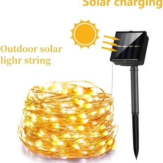 Solar 20 Metre Peri Led Sarı Güneş Enerjili Aaydınlatma