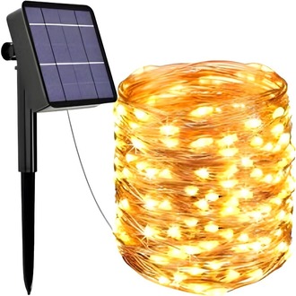 Solar 20 Metre Peri Led Sarı Güneş Enerjili Aaydınlatma