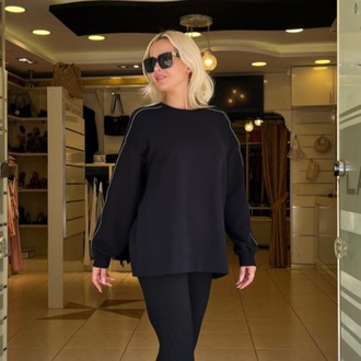 SİYAH SWEAT