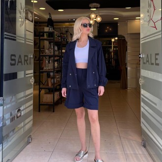 LACİVERT ŞORT