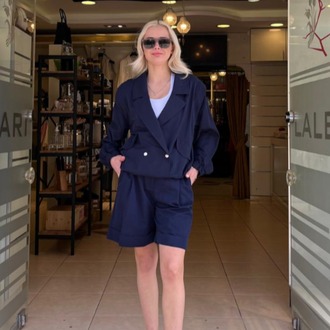 LACİVERT ŞORT