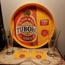 Tuborg Gold Yeni Üretim Servis Tepsisi 6 bardak altlığı
