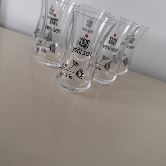 Yeni Rakı Yeni Seri Çay Bardağı 6 adet