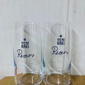 Yeni Rakı Rezerv Rakı Bardaklar 6 adet