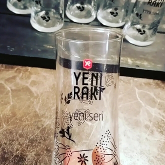 Yeni Rakı Yeni Seri Bardaklar 6 adet