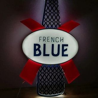 Kronenbourg Blanc Eyfel Led Işıklı Duvar Dekoru