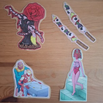 SAUCY STICKER PACK VOL 2