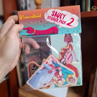SAUCY STICKER PACK VOL 2