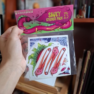 SAUCY STICKER PACK VOL 1.5