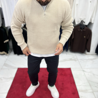 YARIM FERMUARLI TRİKO