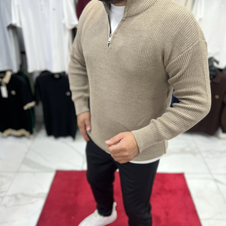 YARIM FERMUARLI TRİKO