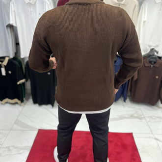 YARIM FERMUARLI TRİKO 