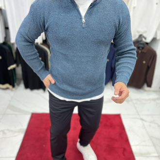 YARIM FERMUARLI TRİKO