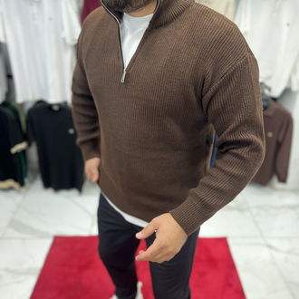 YARIM FERMUARLI TRİKO 