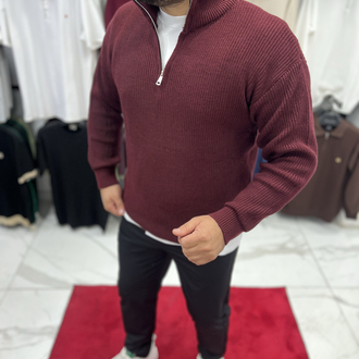 YARIM FERMUARLI TRİKO