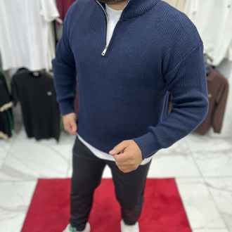 YARIM FERMUARLI TRİKO