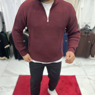 YARIM FERMUARLI TRİKO